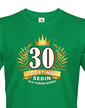 Pánské tričko k 30. narodeninám