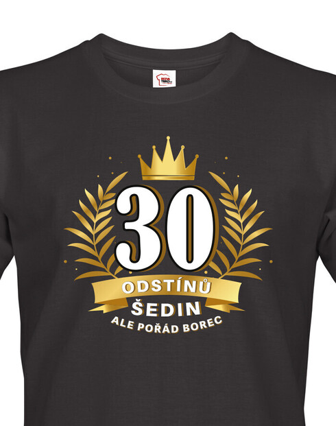Pánské tričko k 30. narodeninám