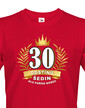 Pánské tričko k 30. narodeninám