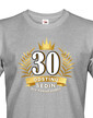 Pánské tričko k 30. narodeninám