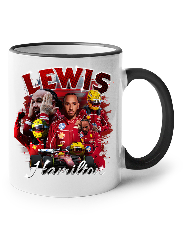Keramický hrnek F1 - Lewis Hamilton
