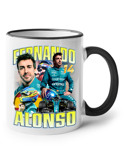Keramický hrnček F1 - Fernando Alonso