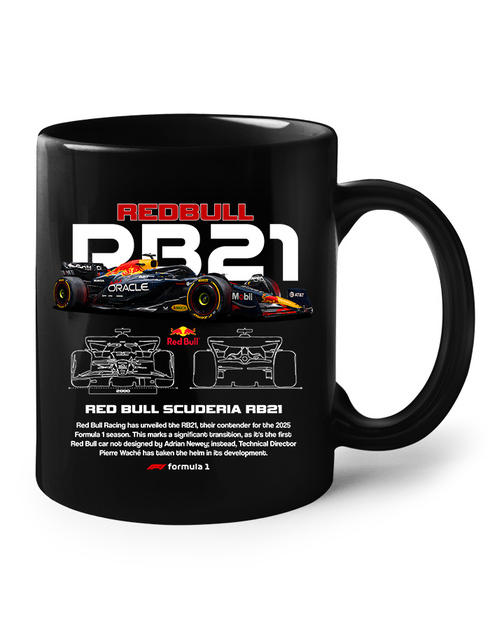keramický hrnček F1 - Red Bull RB21