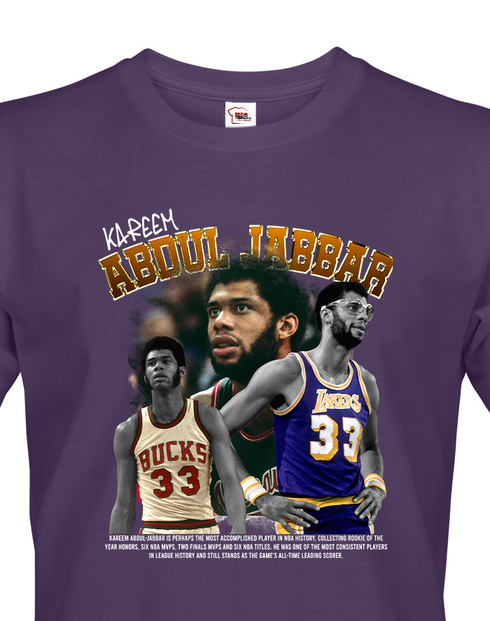 Pánske tričko Kareem Abdul- Jabbar