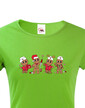 Dámske vianočné tričko pre sestričky