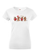 Dámske vianočné tričko pre sestričky