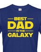 Pánske tričko Best Dad In The Galaxy