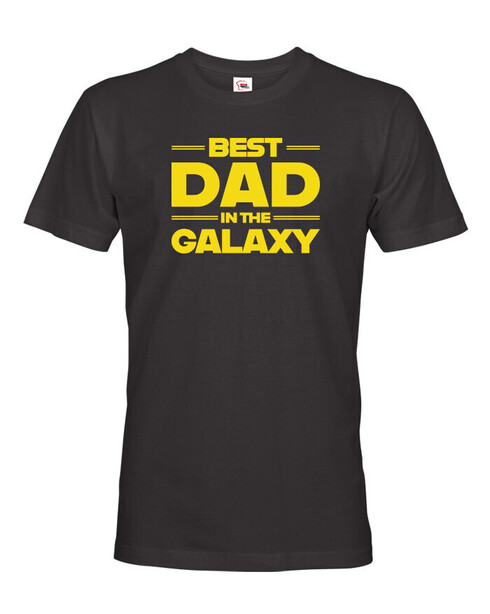 Pánske tričko Best Dad In The Galaxy