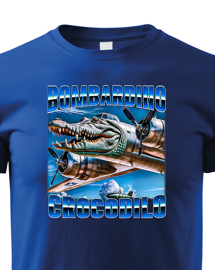 Detské triko Bombardino Crocodilo