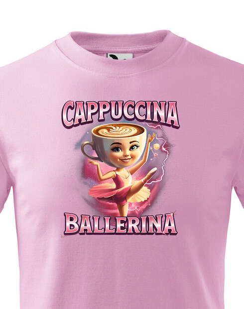 Detské triko Cappuccina Ballerina