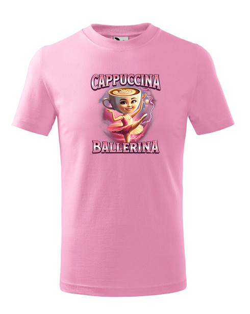 Detské triko Cappuccina Ballerina