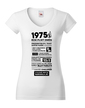 Dámske tričko narodeninové noviny 1975
