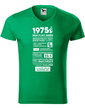 Pánské tričko narozeninové noviny 1975