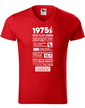 Pánské tričko narozeninové noviny 1975