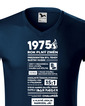 Pánské tričko narozeninové noviny 1975