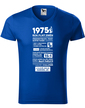 Pánské tričko narozeninové noviny 1975