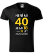 Pánské tričko k 40. narodeninám
