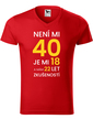 Pánské tričko k 40. narodeninám