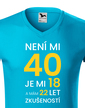 Pánské tričko k 40. narodeninám