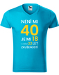 Pánské tričko k 40. narodeninám