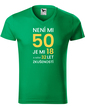 Pánské tričko k 50. narodeninám