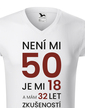 Pánské tričko k narodeninám