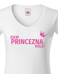 Dámske tričko Som princezná vole
