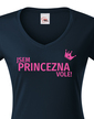 Dámske tričko Som princezná vole