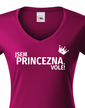 Dámske tričko Som princezná vole