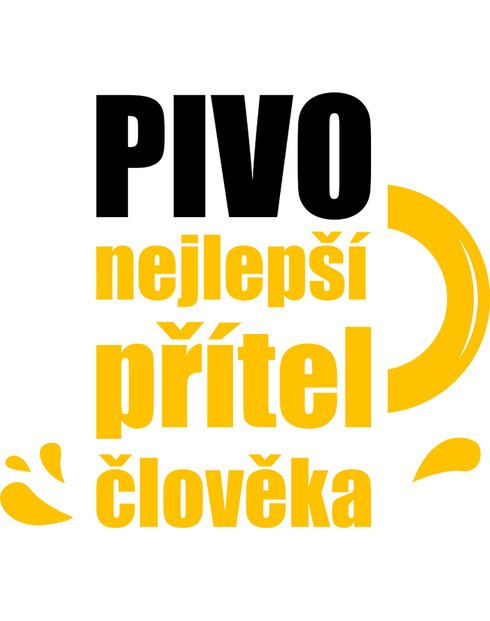 Úzky pivný polliter – Pivo najlepší priateľ človeka
