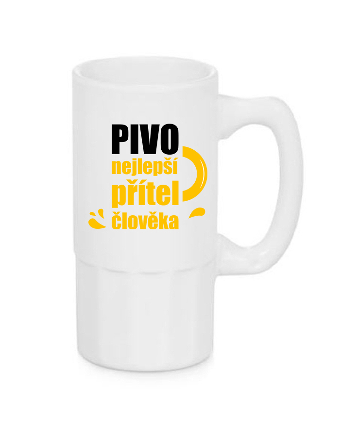 Úzky pivný polliter – Pivo najlepší priateľ človeka