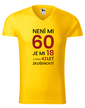 Pánské tričko k 60. narodeninám