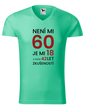 Pánské tričko k 60. narodeninám