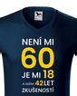 Pánské tričko k 60. narodeninám