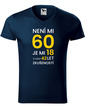 Pánské tričko k 60. narodeninám
