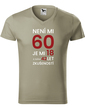 Pánské tričko k 60. narodeninám