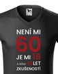 Pánské tričko k 60. narodeninám