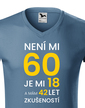 Pánské tričko k 60. narodeninám