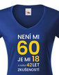 Dámske tričko k 60. narodeninám