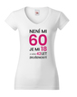 Dámske tričko k 60. narodeninám