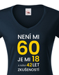Dámske tričko k 60. narodeninám
