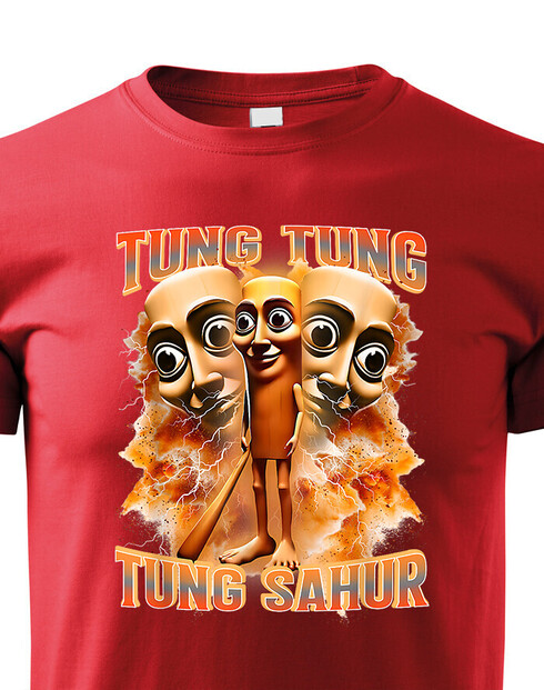 Detské triko Tung Tung Tung Sahur