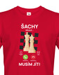 Pánské tričko Šachy volajú