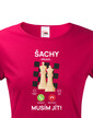 Dámské tričko Šachy volajú