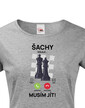 Dámské tričko Šachy volajú