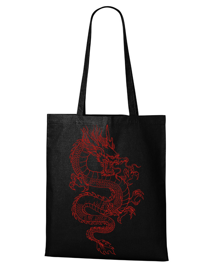 Plátená taška Čínský drak