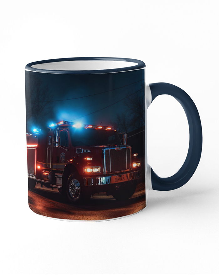 Keramický hrnček pre hasičov 2