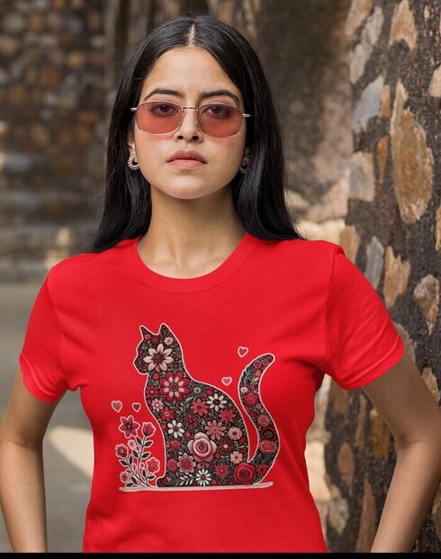 Dámské tričko pro milovníky koček 2