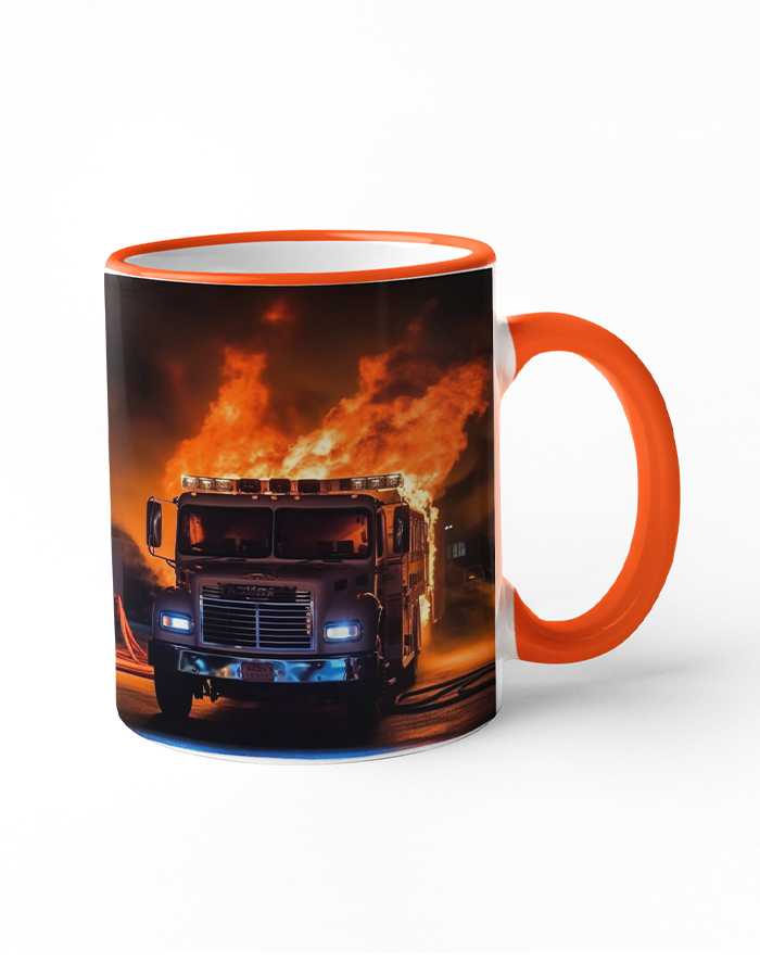 Keramický hrnček pre hasičov 3