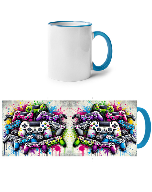 Keramický hrnček pre hráčov